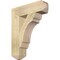 Ekena Millwork Olympic Craftsman Rough Sawn Bracket, Douglas Fir, 4"W x 16"D x 20"H BKT04X16X20OLY04RDF - alternate 1